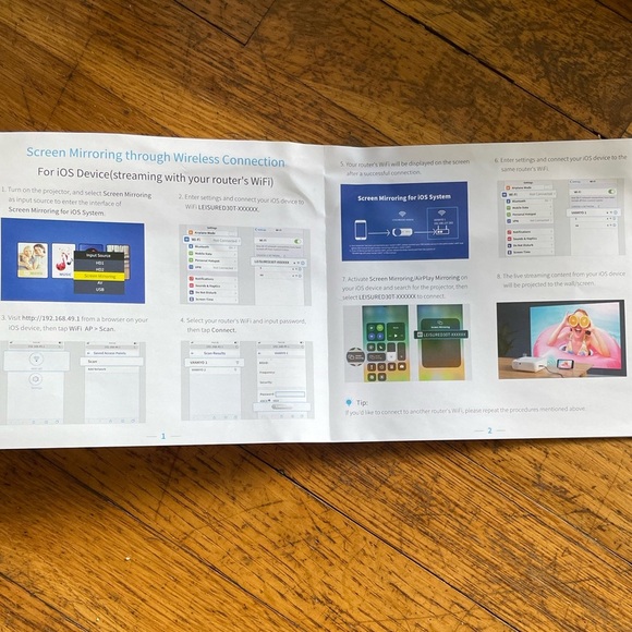 VANKYO Leisure 430W Wireless WiFi Mini Projector - Picture 4 of 8